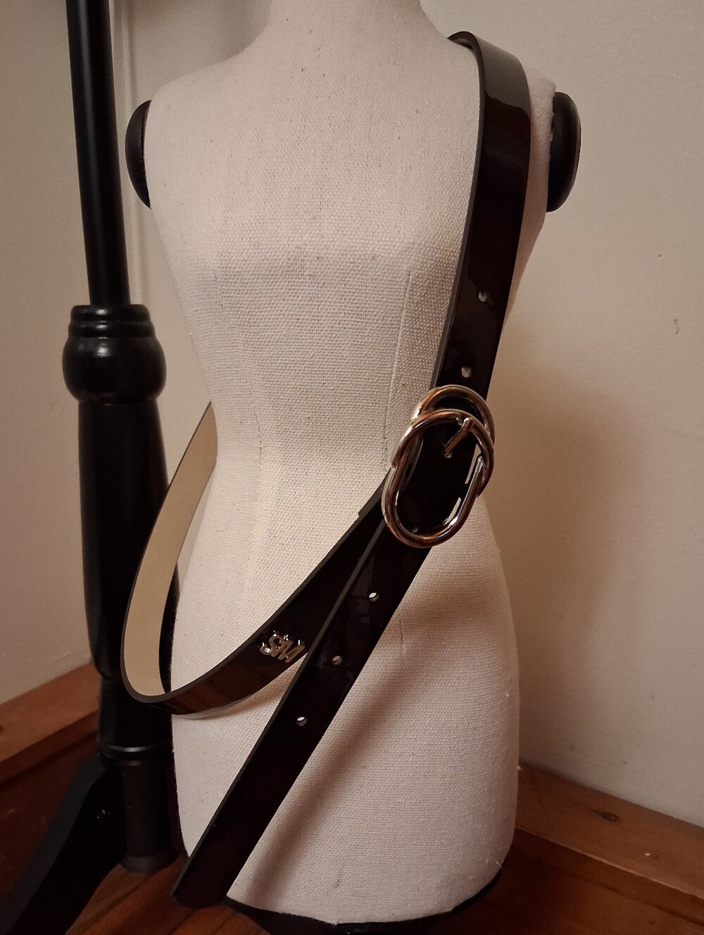 Steve Madden Patent Leather Belt